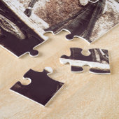 Appaloosaの馬 ジグソーパズル (側面)