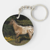 Appaloosaのhorse待機湖 キーホルダー (裏面)