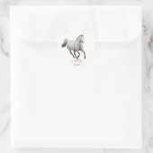Appaloosa Horse Loveカスタマイズ可能 ハートシール (バッグ)