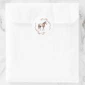 Appaloosa Horse Sticker ラウンドシール (バッグ)