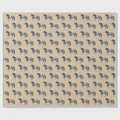 Appaloosa Stute | Westernpferd | laufend - ラッピングペーパー (フラット)