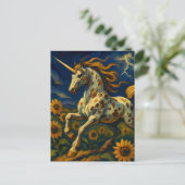 Appaloosa Unicorn in a Storm ポストカード (スタンド正面)