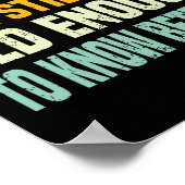 Apparently I Am Still Not Old Enough To Know Bette ポスター (角)