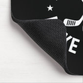 Apparently I Like Hockey Funny Hockey Sport Game D マウスパッド (コーナー)