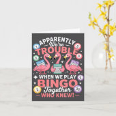 Apparently We're Trouble When We Play Bingo Togeth カード (黄色い花)