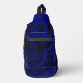 Apparition in Deep Blue Sea Sling Bag スリングバッグ (正面)