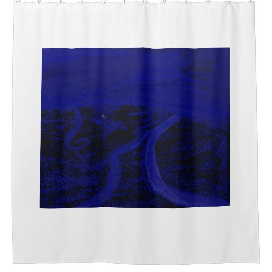 Apparition in the Sea Shower Curtain シャワーカーテン (正面)