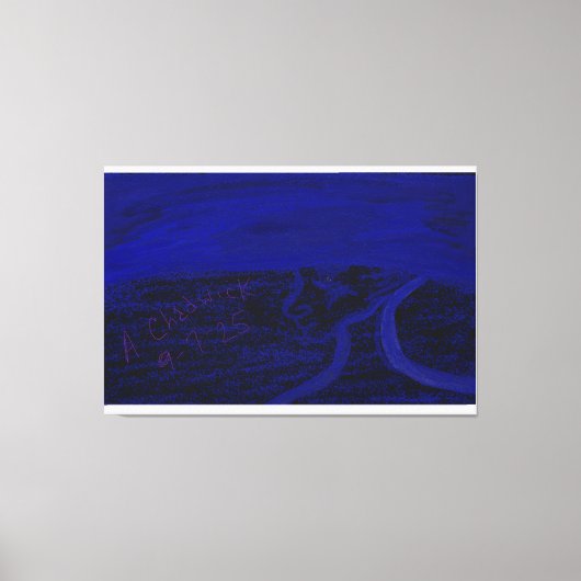 Apparition in the Sea Stretched Canvas Print キャンバスプリント (正面)