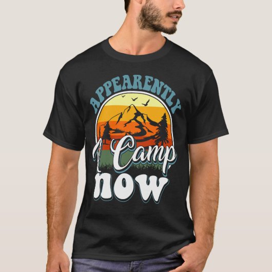 appearently i camp now tシャツ (正面)