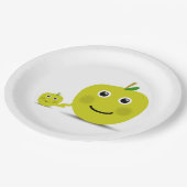 Appel vriendjes melamine+bord ペーパープレート (アングル)