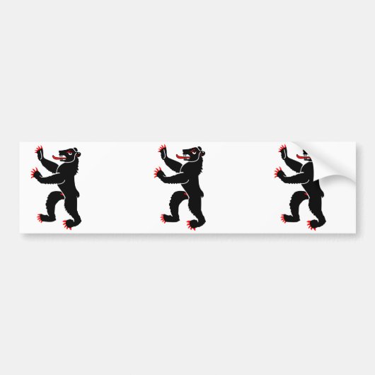 Appenzell Innerrhoden、スイス連邦共和国 バンパーステッカー (正面)