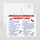 APPENZELLER SENNENHUND財産法2 ポストカード (正面/裏面)