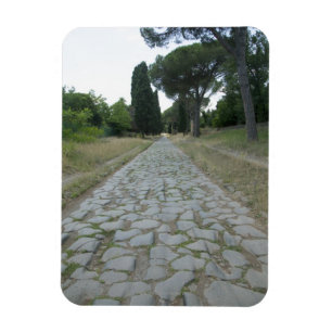 Appiaアッピア街道によって、ローマの道路 マグネット