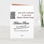 Appieの馬Bdayはカードカスタマイズ カード (裏面)