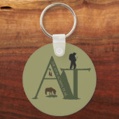 Applalachianトレイルキーチェーン キーホルダー (正面)