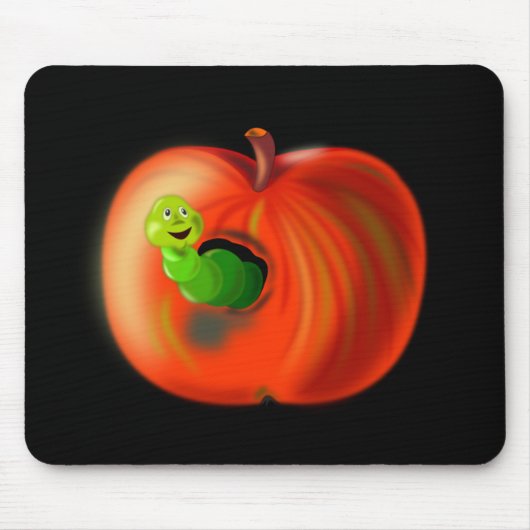 Appleおもしろいマウスパッド マウスパッド (正面)