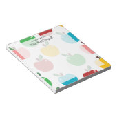 Appleがカラフル先生からノートをパターン化 ノートパッド (アングル)