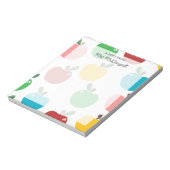 Appleがカラフル先生からノートをパターン化 ノートパッド (回転)