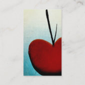 Appleさくらんぼ名刺 名刺 (裏面)