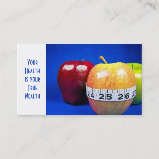 appleでテープを測定する 名刺 (正面)