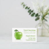 Appleとの栄養士 名刺 (スタンド正面)