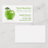 Appleとの栄養士 名刺 (正面/裏面)