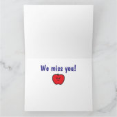 AppleとMarkersとの先生を向上 カード (内部)