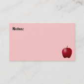 Appleのお母さんの接触情報カード コーリングカード (裏面)