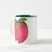 Appleのお洒落なマグ ツートーンマグカップ (正面左)