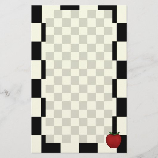 Appleのかわいい文房具 便箋 (正面)