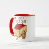 Appleのカートをひっくり返さないで下さい マグカップ (正面左)