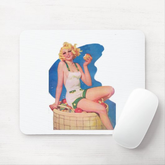 Appleのカート マウスパッド (マウス)