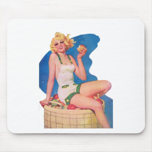 Appleのカート マウスパッド (正面)