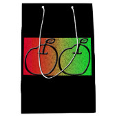 Appleのギフトバッグ ミディアムペーパーバッグ (正面)