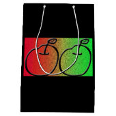 Appleのギフトバッグ ミディアムペーパーバッグ (裏面)