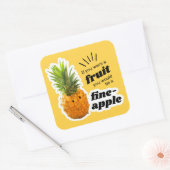 Appleのステッ素晴らしカー スクエアシール (封筒)