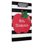 Appleのパーソナライズでストライプのなクリップボード クリップボード (右)