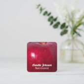 Appleのフェイクな一見 スクエア名刺 (スタンド正面)