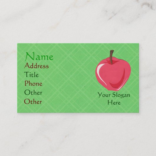 Appleの名刺 名刺 (正面)