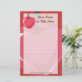 Appleの文房具 便箋 (スタンド正面)