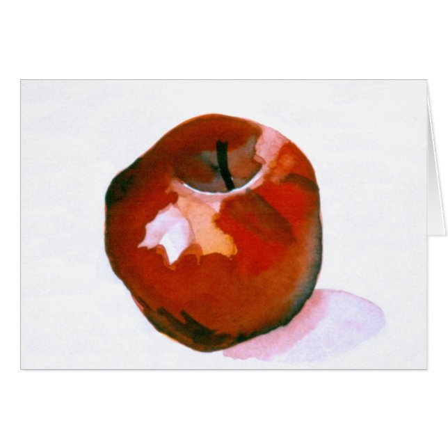 Appleの水彩画の絵画 (正面横)