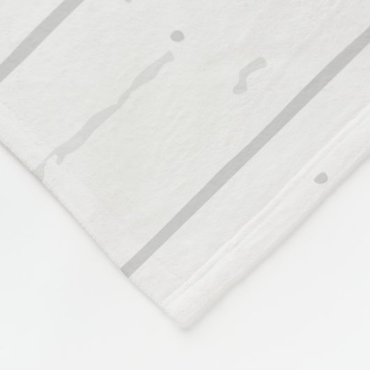 Appleの灰色の木製の挨りだらけの花のピンクの先生 フリースブランケット (角)