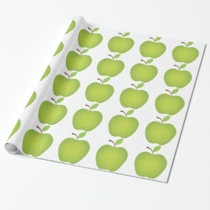 Appleの緑の先生 ラッピングペーパー