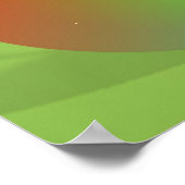 Appleの背景 ポスター (角)