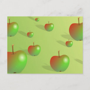 Appleの背景 ポストカード