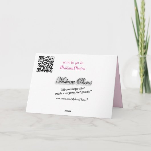 Appleの花の祈りの言葉のカードか引き起こります シーズンカード (裏面)