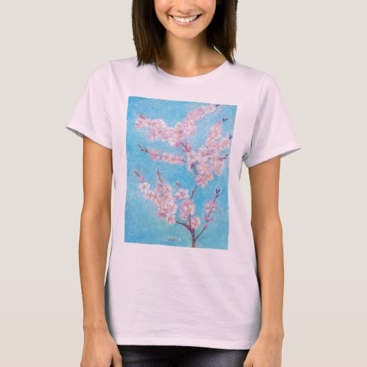 Appleの花 Tシャツ (正面)