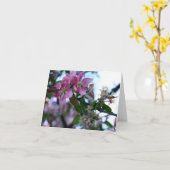 Appleの花Notecard 1 カード (黄色い花)