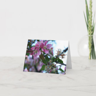 Appleの花Notecard 1 カード
