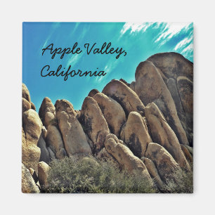 Appleの谷、Ca.の磁石の岩が多い丘 マグネット